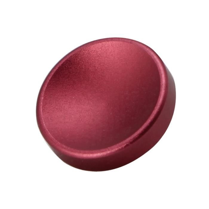 Bouton De Déclenchement Plat Rouge Concave Convexe, 3 Pièces, Pour