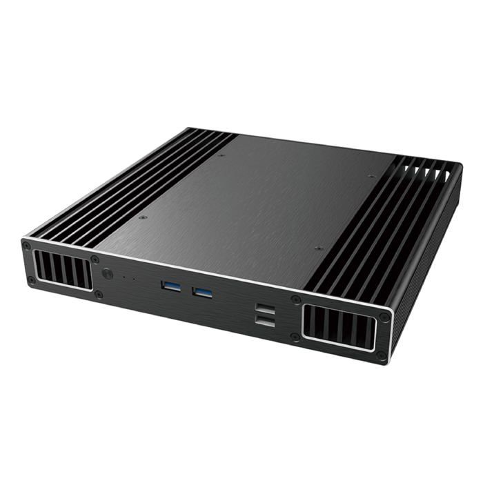 Boîtier en aluminium AKASA Plato RC Compatible ASUS NUC 14 Pro Sans ventilateur 25 HDDSSD