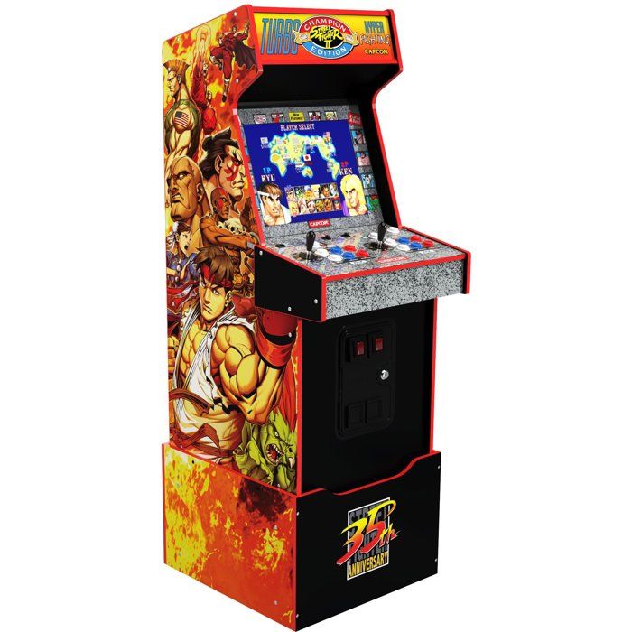 Borne darcade - Arcade1Up - Capcom Legacy Game Yoga Flame
