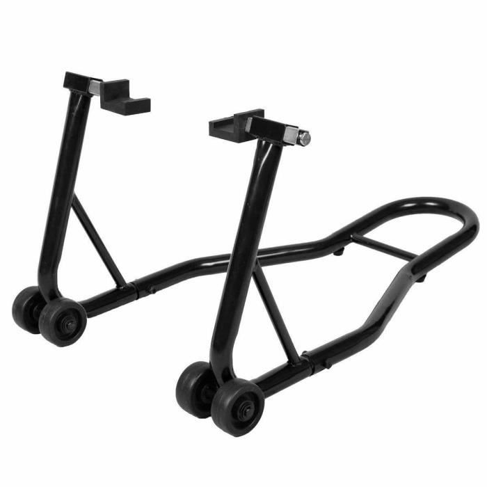 Béquille Moto Universelle Ajustable Arrière - Pour Motocross, Réparation, Garage, Noire, Neuve A-PRO