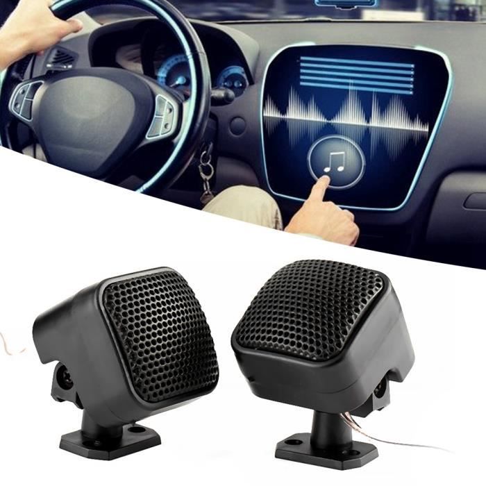 Haut-Parleur Audio Carré 2pcs Voiture Tweeter Fort 500W