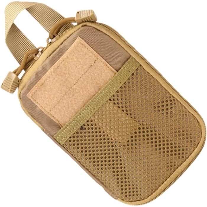 Lot De 2 Sacs à Médicaments Grande Capacité - Sacs De Rangement Étanche Voyage Et Maison Gris