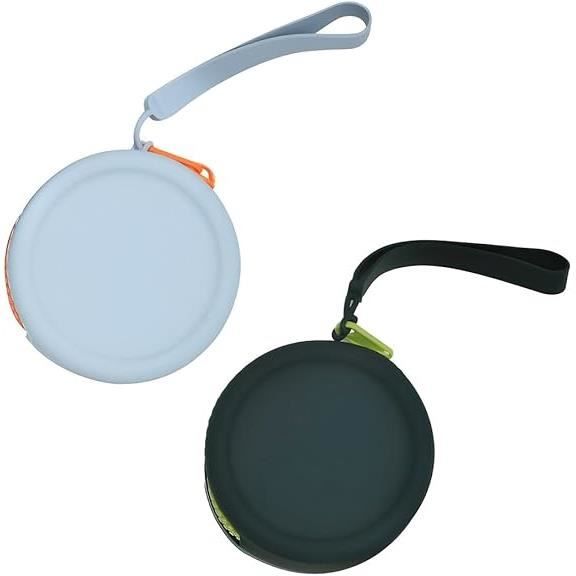 Pochette en Silicone pour Friandises - Noname - Set de 2 - Léger et Portable - Facile à Nettoyer - Durable