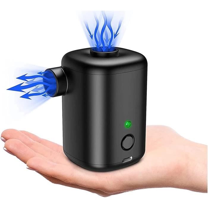 Pompe à Air électrique HOTUT 4000mAh - Gonfleur Et Dégonfleur Rapide Avec Lampe De Camping LED | Idéal Pour Matelas, Piscines, Jouets Gonflables