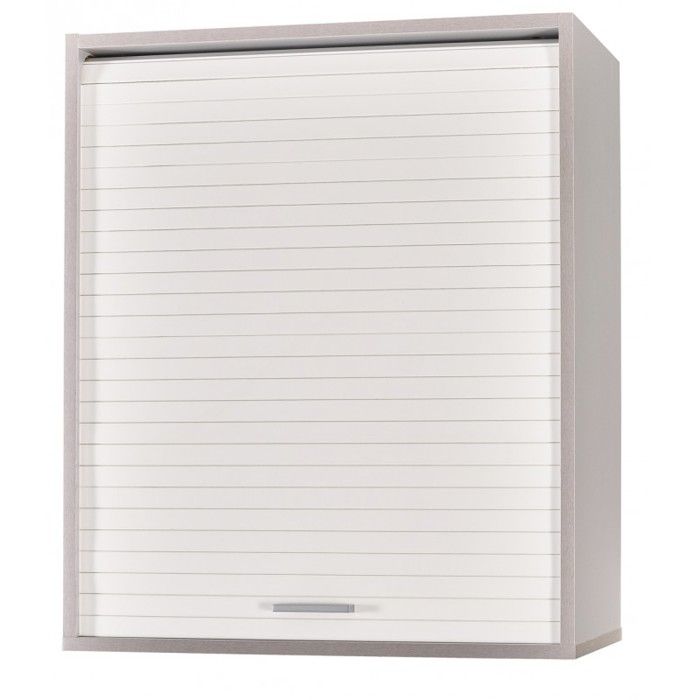 Meuble Cuisine Alu Rideau Chêne Noir ou Blanc 2 Etagères L 60 H 72 P 35 cm - Blanc - L 60 x l 35 x H 72 cm Meuble Cuisine Alu Rideau Chêne Noir ou Blanc 2 Etagères L 60 H 72 P 35 cm - Blanc - L 60 x l 35 x H 72 cm