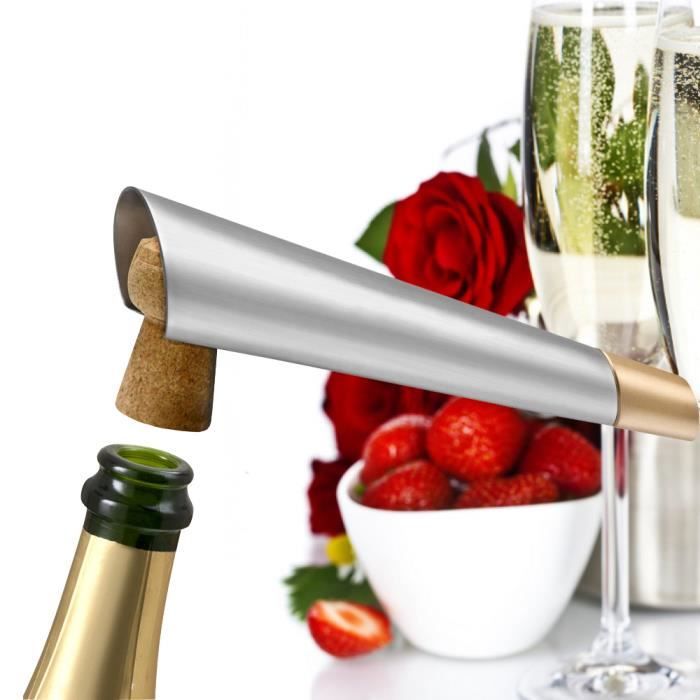 Tire-Bouchon,Élégant coeur en forme de vin rouge Champagne vin bouchon de  bouteille saint valentin cadeaux de mariage - Type 1pcs #T - La cave  Cdiscount