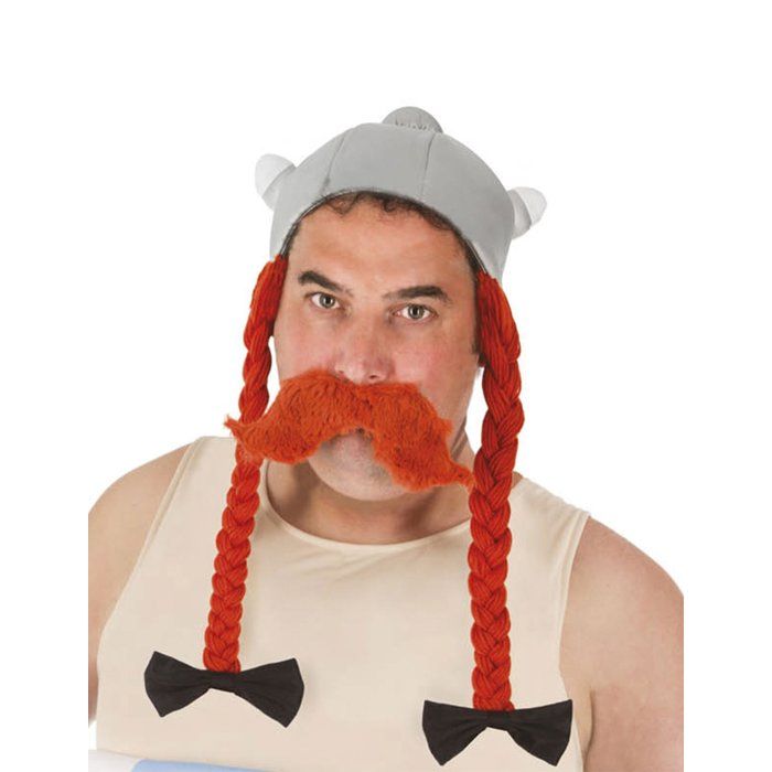 Casque - Astérix et Obélix - Licence Obelix - Adulte - Intérieur - Noir