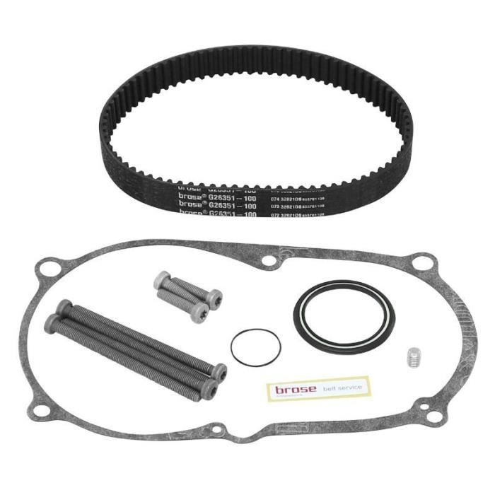 Kit de remplacement courroie pour entraînement vélo électrique Brose - noir - TU