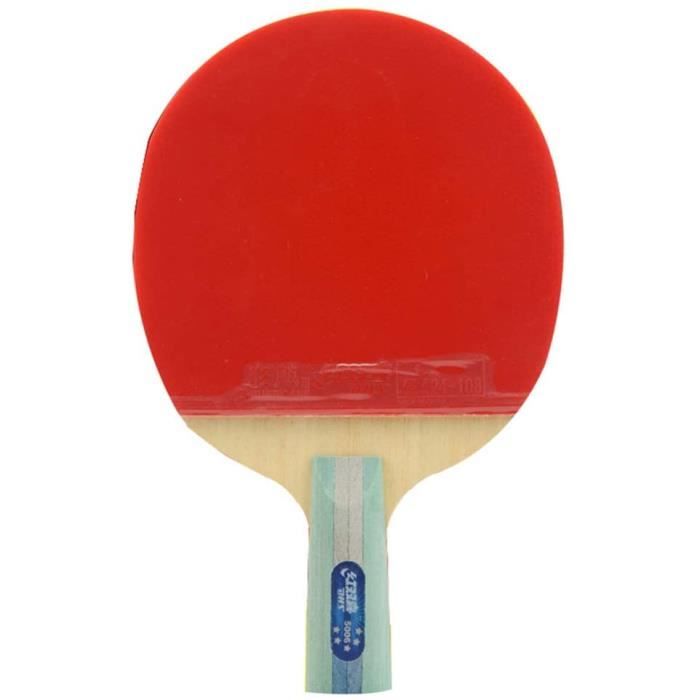 Raquette De Ping Pong 2 Étoiles 5 Couches – Idéale Débutants & Amateurs, Contrôle Parfait Et Poignée Confortable
