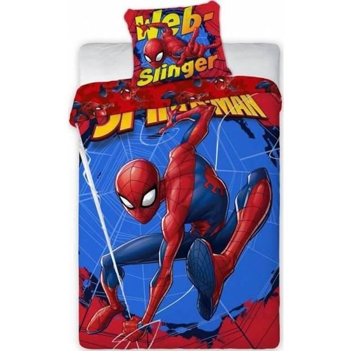 Parure de lit Spider Man Marvel - Cdiscount Maison