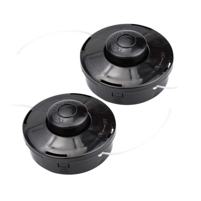 6 Pièces Bobine De Fil A6481 A6485 Compatible Avec Black Et Decker Coupe Bordures ST5530-GB GLC3630L20-GB STC1820PC-GB BESTA530-GB BESTA525-GB(6 Fil Coupe Bordure,1 Couvercle,1 Ressort