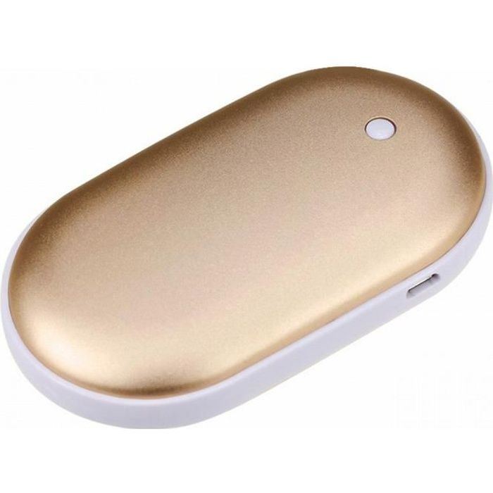 Chaufferette Nouveau ! Chauffe-main de poche Chargeur USB électrique  5200MAH rechargeable Or _dee85 - Cdiscount Santé - Mieux vivre