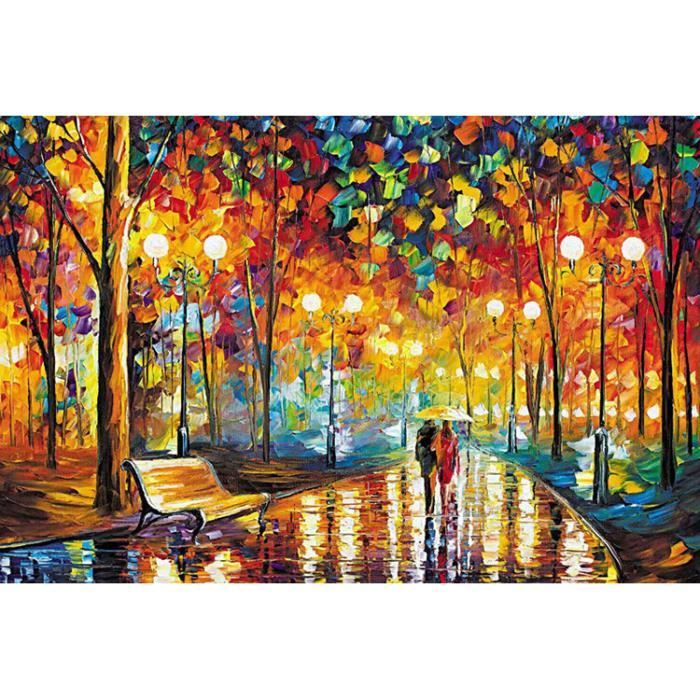 Enfant Puzzles adultes 1000 pieces decor moderne en Bois, Puzzle 1000 pieces  paysage animaux adultes - tout le chemin avec vous - Cdiscount Jeux - Jouets