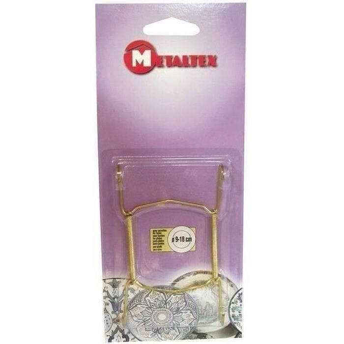Porte assiette - METALTEX - SOREPRO - D: 18 à 26 cm - Grand modèle - Idéal pour suspendre vos assiettes