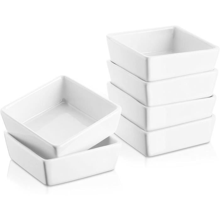 Lot De 4 Petits Bols Ramequins En Faïence De Pornic – Modèle Hameau, Bon état