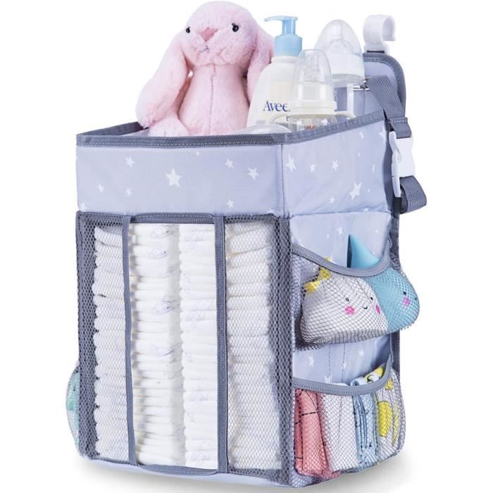 Panier A Couches Pour Bebe Grand Rangement A Suspendre Pour Table A Langer Berceau Jeu Ou Mur Cadeau De Naissance Pour Nouveau Cdiscount Puericulture Eveil Bebe