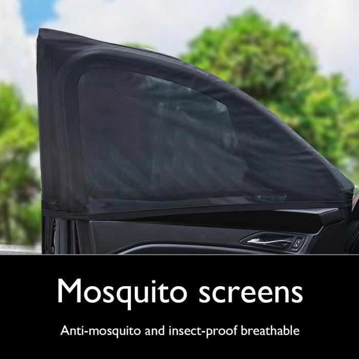 Pare-Soleil Magnétique Pour Lunette Arrière De Voiture - 80x50 Cm - Vision Transparente - Protection UV Et Intimité - Riloer