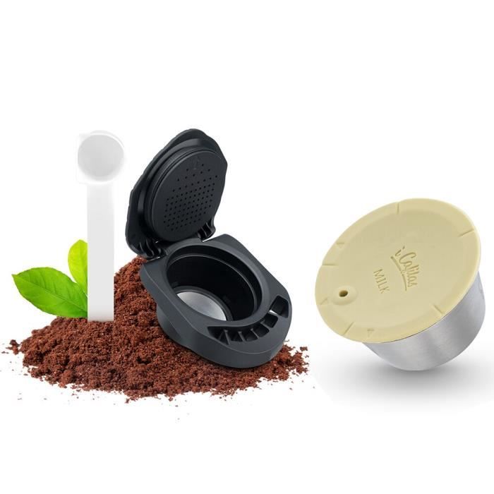 ICafilas-Adaptateur de café aste pour Dolce Gusto,capsule réutilisable