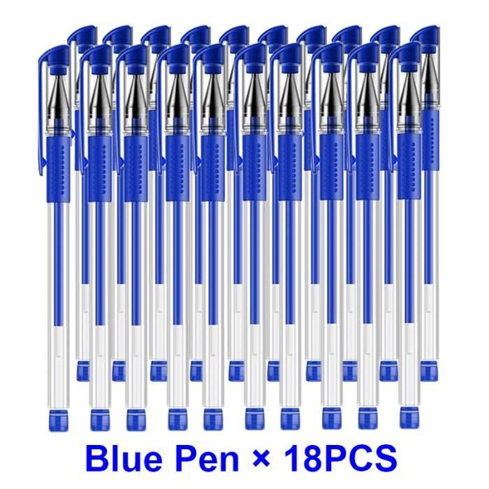 0,35 mm Noir Stylo à bille Extra Fine Stylo à bille pour Bureau École Papeterie Fourniture