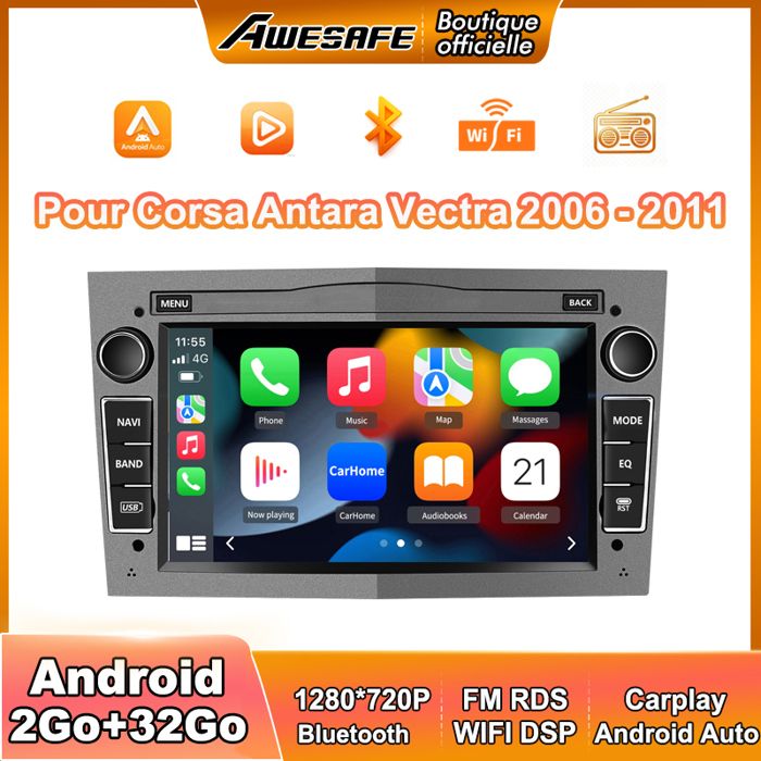 9 Zoll Touchscreen Dvrmedia Android 13 Autoradio Für Opel Astra H
