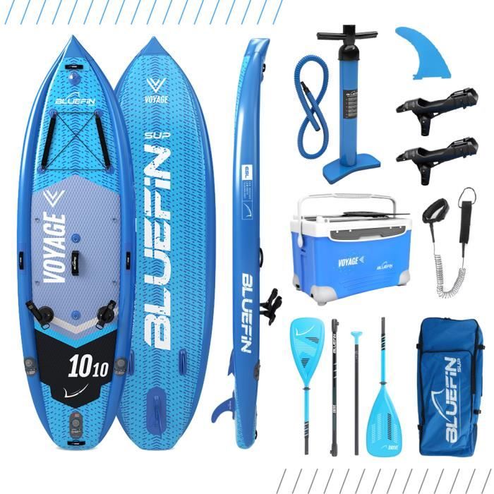 Bluefin SUP Voyage 10’10 avec glacière Paddle Board Gonflable Pour