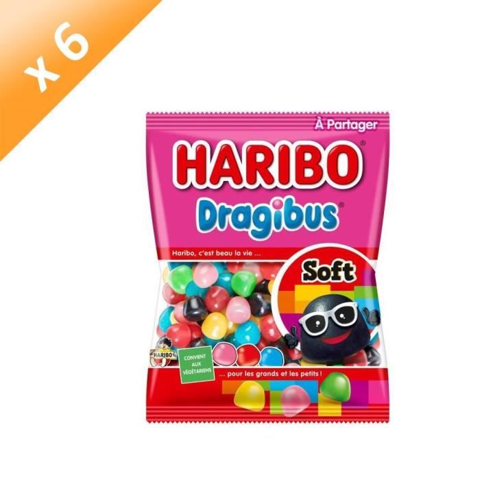  LOT DE 6 Dragibus 300 G Haribo Achat Vente Bonbons Acidul s 