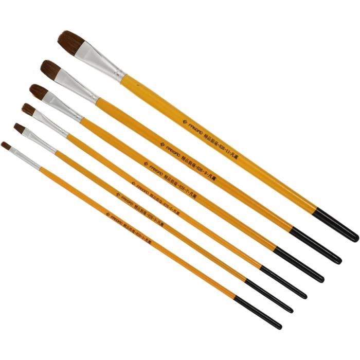 Pinceau Droit/courbé - Applicateur De Lubrifiant - Brosse à Poils