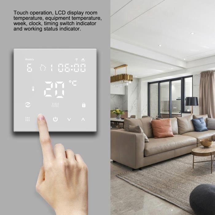 Contrôleur Chauffage Air Diesel 433 MHz Écran LCD - Compatible 2kW 5kW 8kW XMZ Series