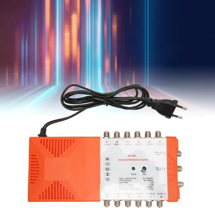Amplificateur Distribution Vidéo InterVid VDA 16 Canaux | Occasion Fonctionnel