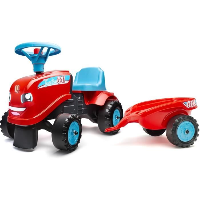 baby porteur claas et remorque