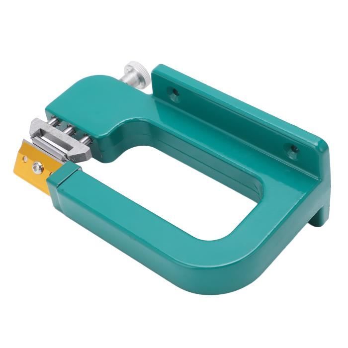 Outil à Délayer Le Cuir Manuel - Acier Inoxydable - Réglable Avec Vis - Pour Maroquinerie Et Bricolage Cuir
