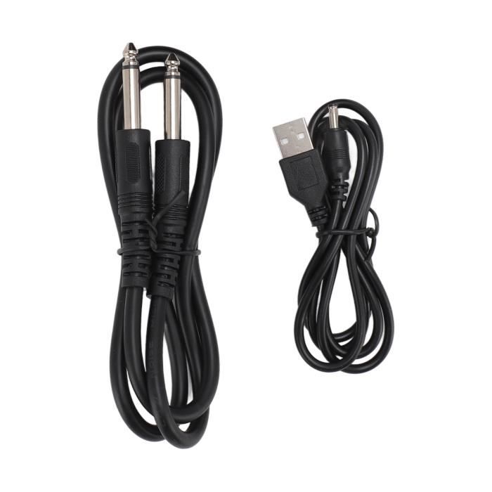 Set of 3 Alimentation USB Phantom Power Microphone À Condensateur