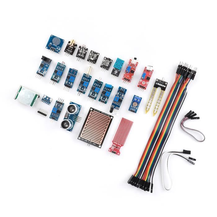 Kit Module Capteur 37-en-1 Pour Arduino/Raspberry Pi - 37 Capteurs Et Composants électroniques En Boîte