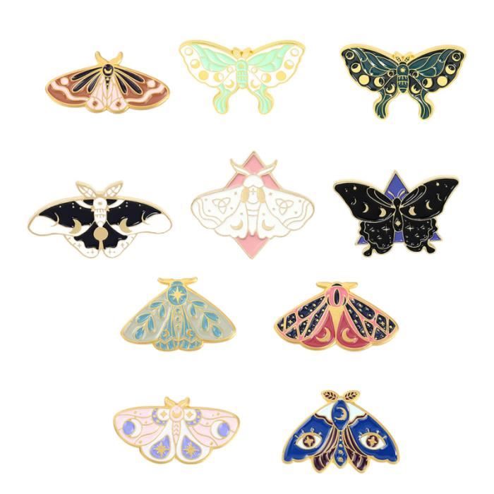 Lot De 3 Broches Abeilles Vintage CAILI - Alliage émaillé - Cadeau élégant Pour Femmes/hommes - Style Rétro