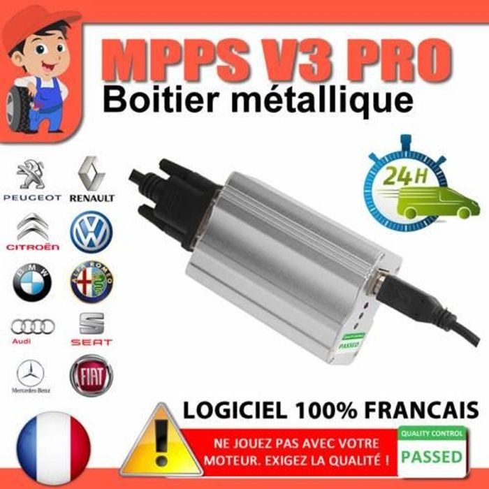 VALISE PROGRAMMATION MULTIMARQUES - MPPS V3 PROFESSIONNEL by Mister Diagnostic®