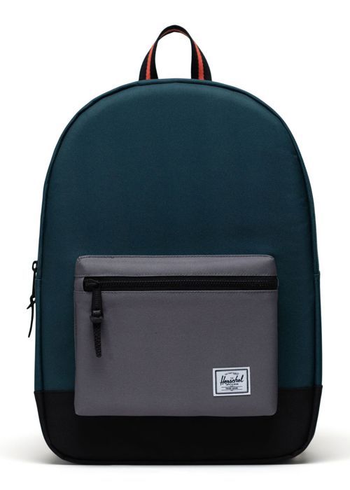 Herschel Sac à dos vert foncé gris pour femme et homme