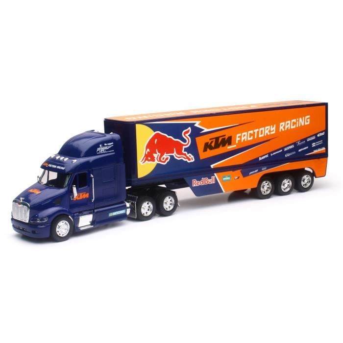 Camion Da Collezione New Ray 1/32 – Peterbilt 387 Con Container, Modello In Scala, Veicolo Per Collezionisti - 2