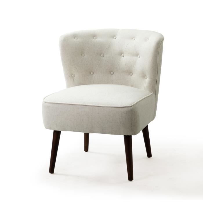 fauteuil crapaud - hulala home - blanc - chaise de salon rembourrée - intérieur - contemporain - design