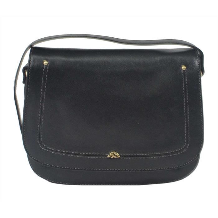 sac en bandouliere en cuir pour femme