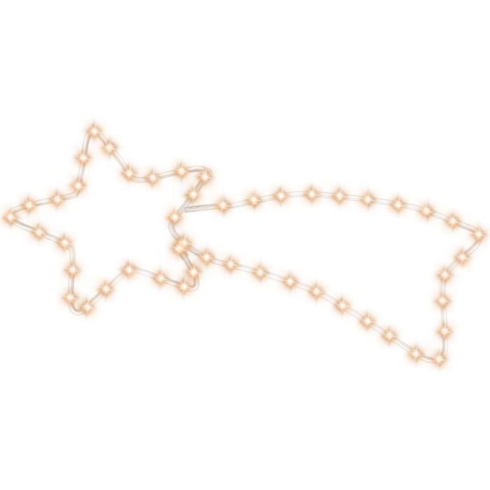 Guirlande Lumineuse LED à Piles Avec 20 Pinces à Linge