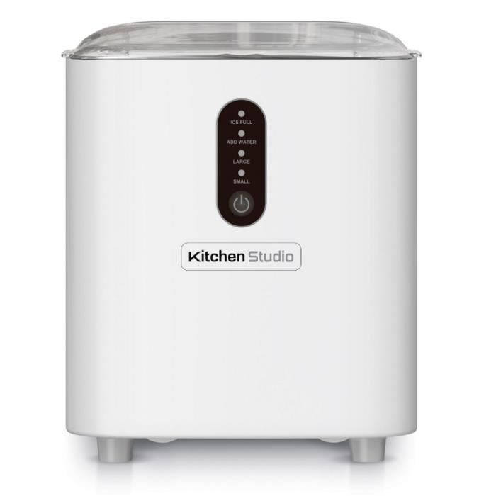Kitchen Chef Machine à glaçons 120w 12kg/24h blanc - ICE8W