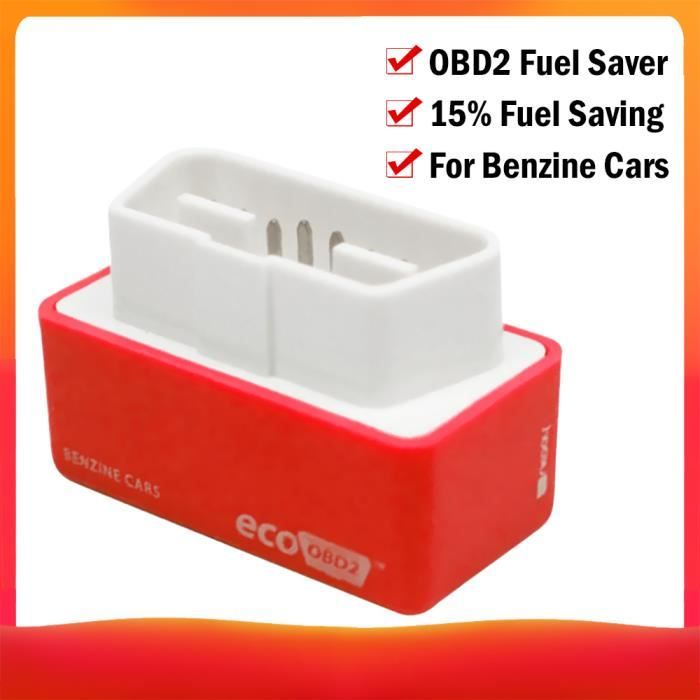 économie Carburant Boîtier Obd2 Boîtier De Tuning Eco OBD2 Pour Voitures Essence - Économie De Carburant Jusqu'à 15%, Installation Facile, Compatible Modèles 1996 Plug And Play Installation Facile
