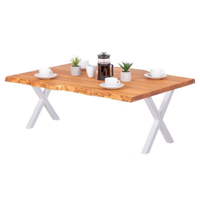table basse en bois - lamo manufaktur - modèle design - bord naturel - frêne foncé