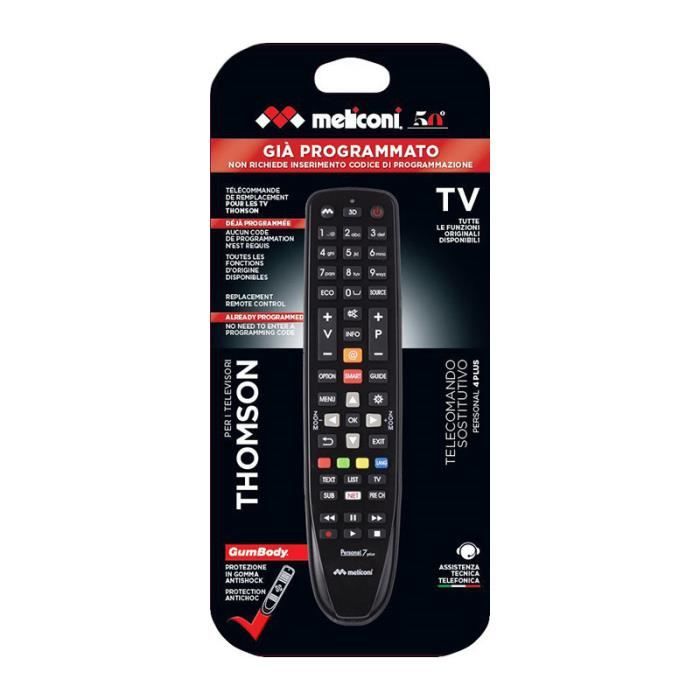 Télécoque Universelle En Caoutchouc Meliconi - Taille M (160-195 Mm), Protection Anti-choc Pour Télécommande