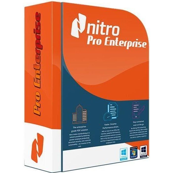 Nitro Pro 14 Enterprise 3 PC Windows licence à vie Livraison Electronique