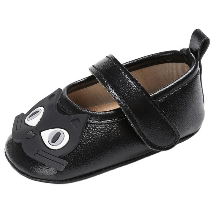 Chaussures Bebe Garcon Fille De Marche Animal Premier Pas Nouveau Ne 0 1an Noir Noir Achat Vente Babies Cdiscount