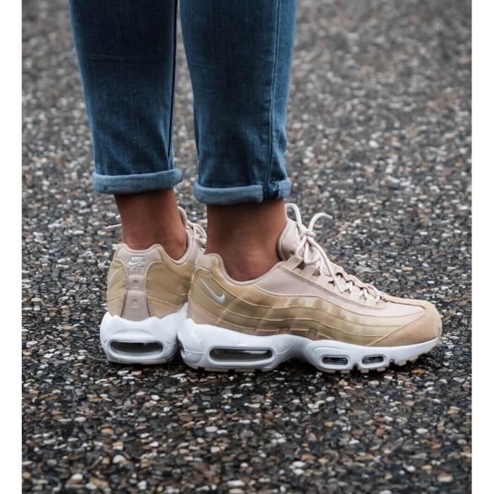 nike air max 95 beige femme