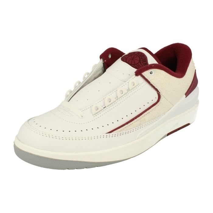 Baskets - Nike - Air Jordan 2 Retro Low - Blanc - Hommes - Sneakers de Basketball
