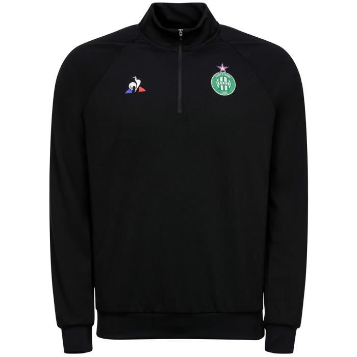 Le Coq Sportif Asse Training Sweat M Sweat Noir vert Cdiscount Pret a Porter