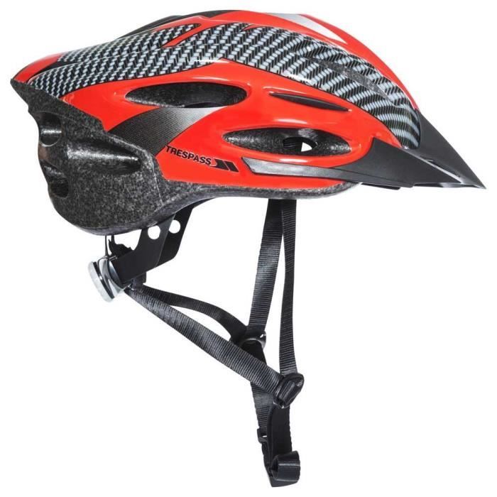 Casque de vélo de protection - TRESPASS - Crankster - Gris - Adulte - Vélo loisir - Mixte